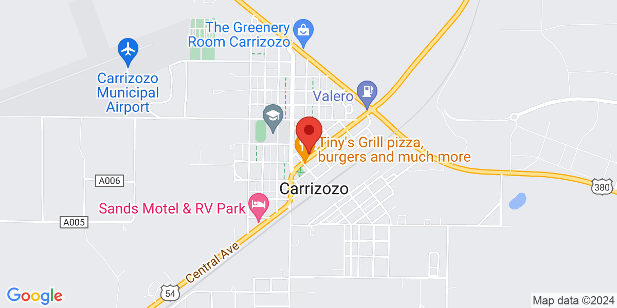Map of Carrizozo Public Library